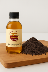 Vidhus Kitchen Premium Black Mustard Oil