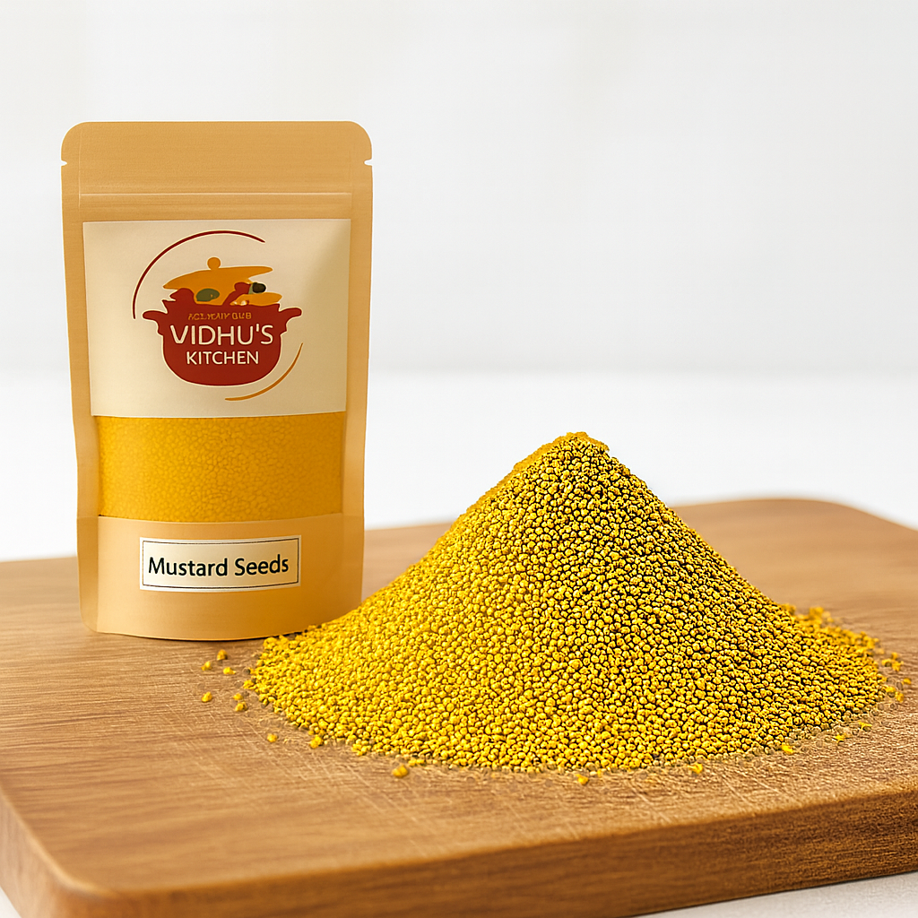 Vidhu’s Kitchen Premium Yellow Mustard Seeds