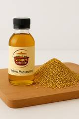 Vidhus Kitchen Premium Yellow Mustard Oil